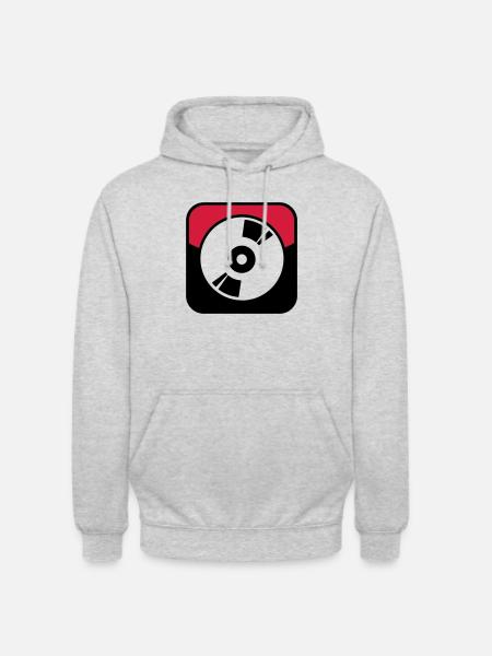 symbol38_2c - Unisex Hoodie - light heather grey