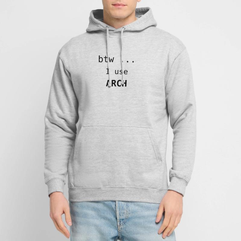 I use Arch black - Linux System Unisex Hoodie