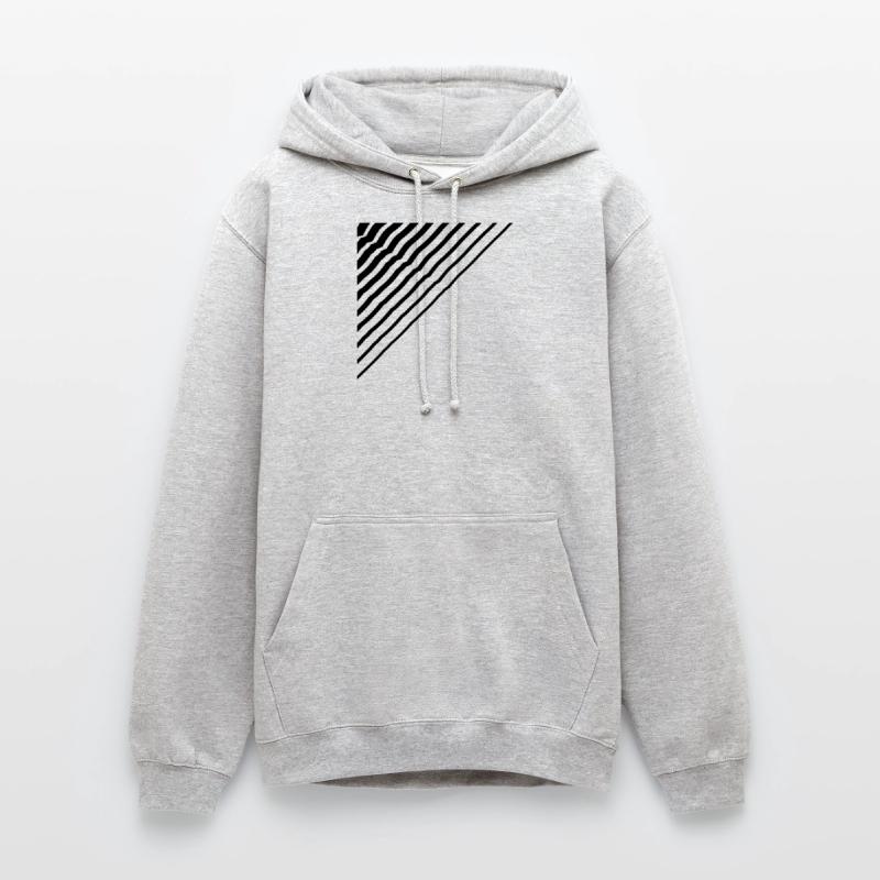 Triangular shape lines Many lines pattern Unisex Hoodie