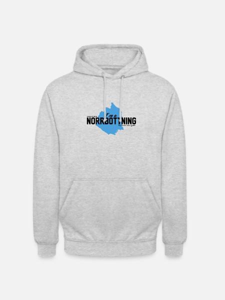 I'm a Norrbottning! - Unisex Hoodie - light heather grey