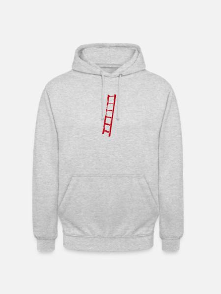 head red fire chief - Unisex Hoodie - light heather grey