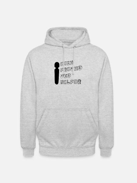 Toy - Unisex Hoodie - Hellgrau meliert