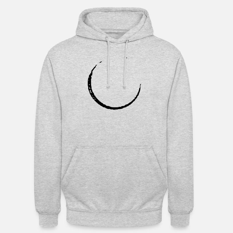 Kreis - Unisex Hoodie - Hellgrau meliert