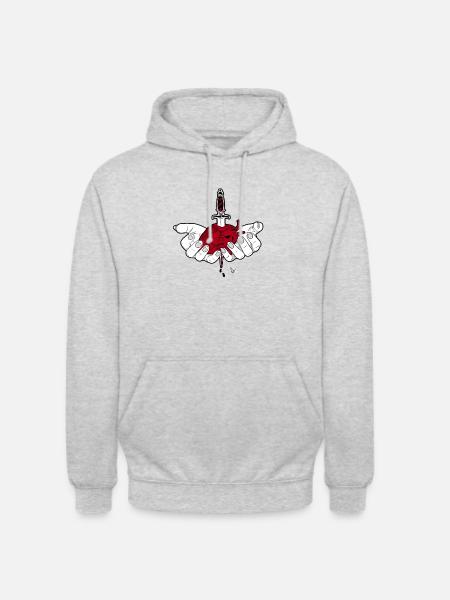 Kummer. - Unisex Hoodie - Hellgrau meliert