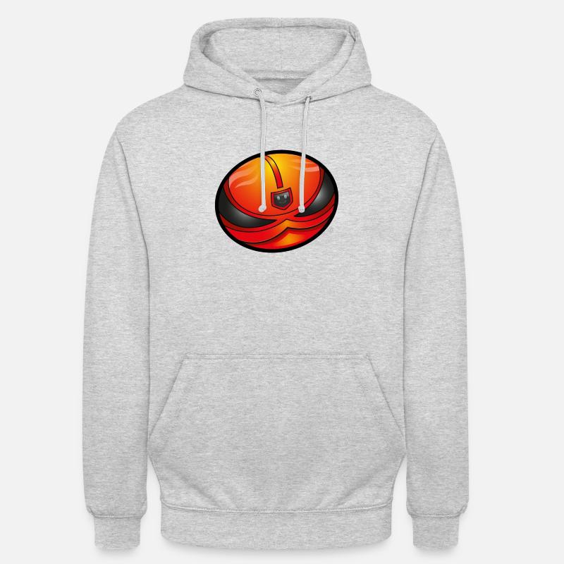 Superheld - extravagant - Unisex Hoodie - Hellgrau meliert