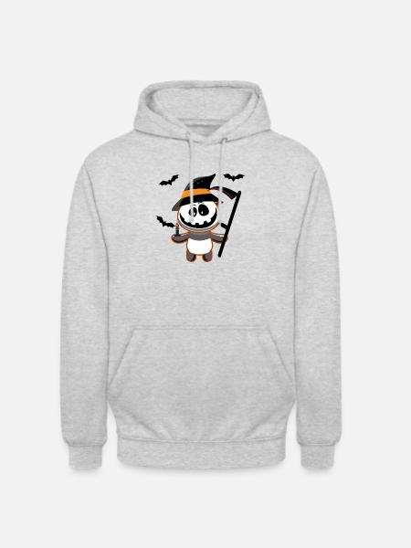 Happy Helloween - Unisex Hoodie - Hellgrau meliert