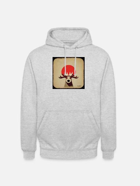 Rudolph - Unisex Hoodie - light heather grey