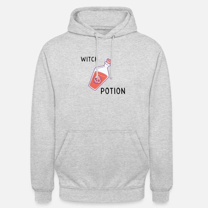 Potion de sorcière - Sweat-shirt à capuche unisexe - gris clair chiné