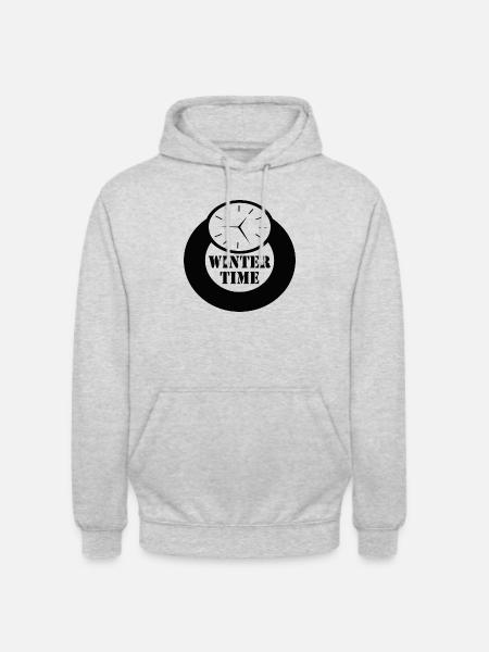 Winter Time - Unisex Hoodie - light heather grey
