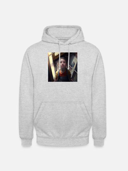 i can see you 7 - Unisex Hoodie - light heather grey