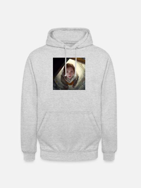i can see you 6 - Unisex Hoodie - light heather grey