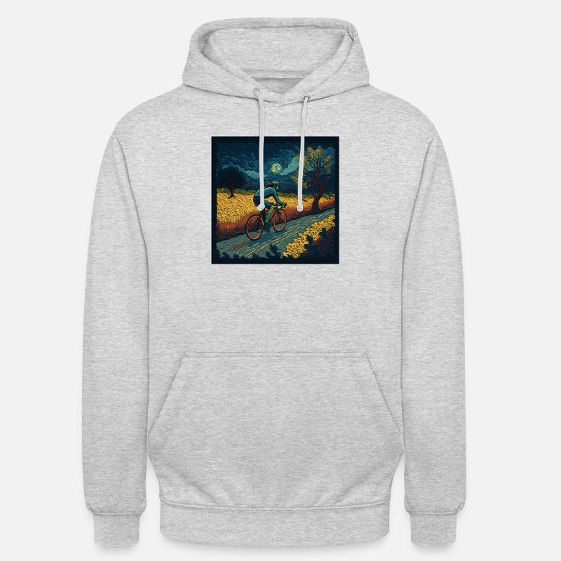 Coureur - Sweat-shirt à capuche unisexe - gris clair chiné