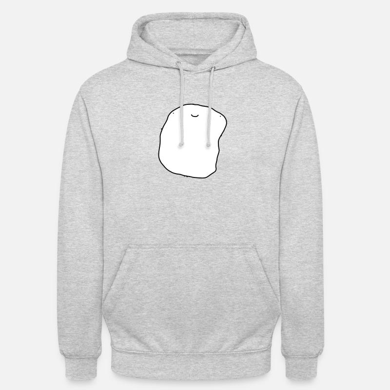 Bonne pomme de terre - Sweat-shirt à capuche unisexe - gris clair chiné