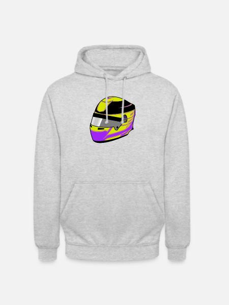 LH Formula Helmet - Unisex Hoodie - light heather grey