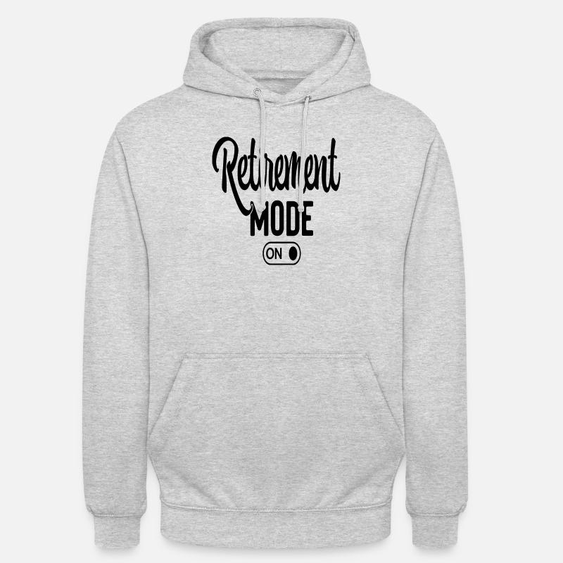 Mode Retrait activé - Sweat-shirt à capuche unisexe - gris clair chiné