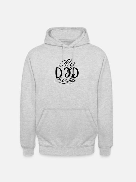 My Dad Rocks - Unisex Hoodie - light heather grey