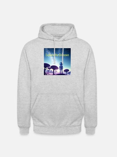 Explore the Unknown 2 - Unisex Hoodie - light heather grey