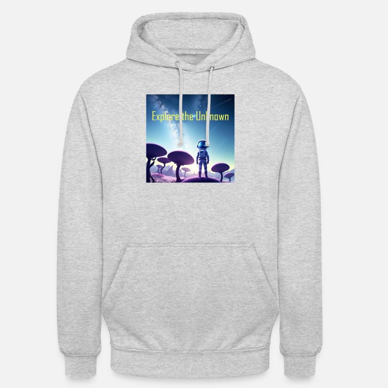 Explore the Unknown 2 - Unisex Hoodie - light heather grey