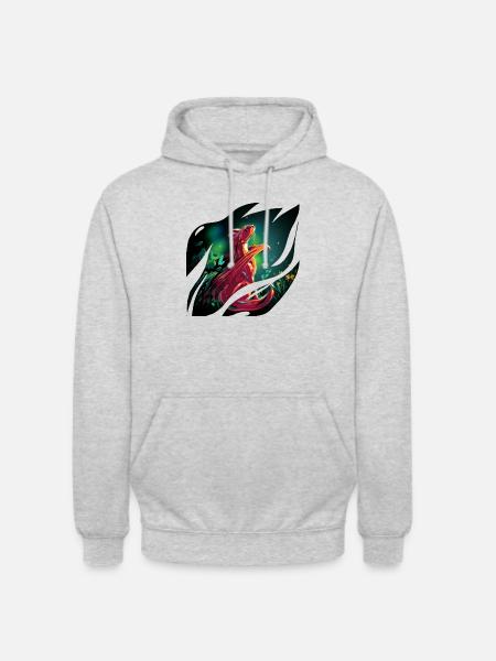 Fantasy Dragon - Unisex Hoodie - light heather grey