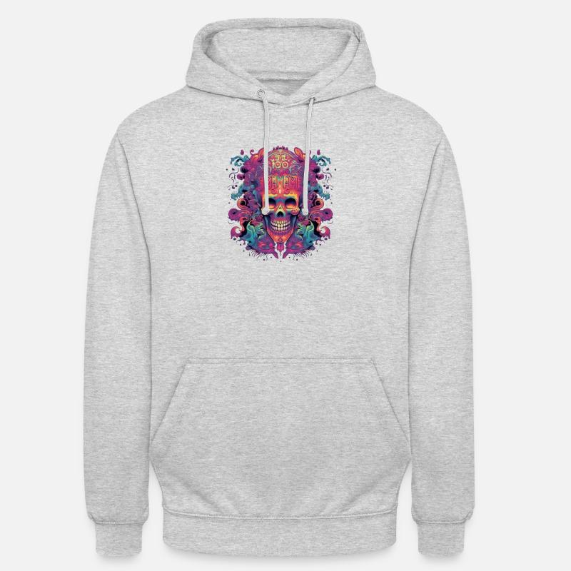 Albert Hofmann 5 - Sweat-shirt à capuche unisexe - gris clair chiné