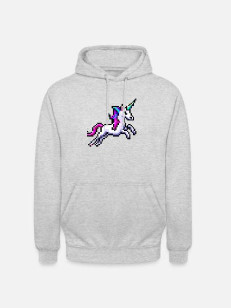 Unicorn - Unisex Hoodie - light heather grey