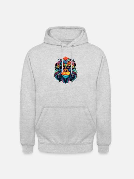 Orangutan - Unisex Hoodie - light heather grey