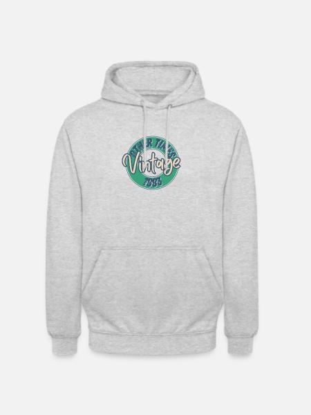 Millésime 1993 - Sweat-shirt à capuche unisexe - gris clair chiné