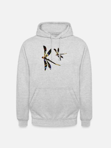 Important - Sweat-shirt à capuche unisexe - gris clair chiné