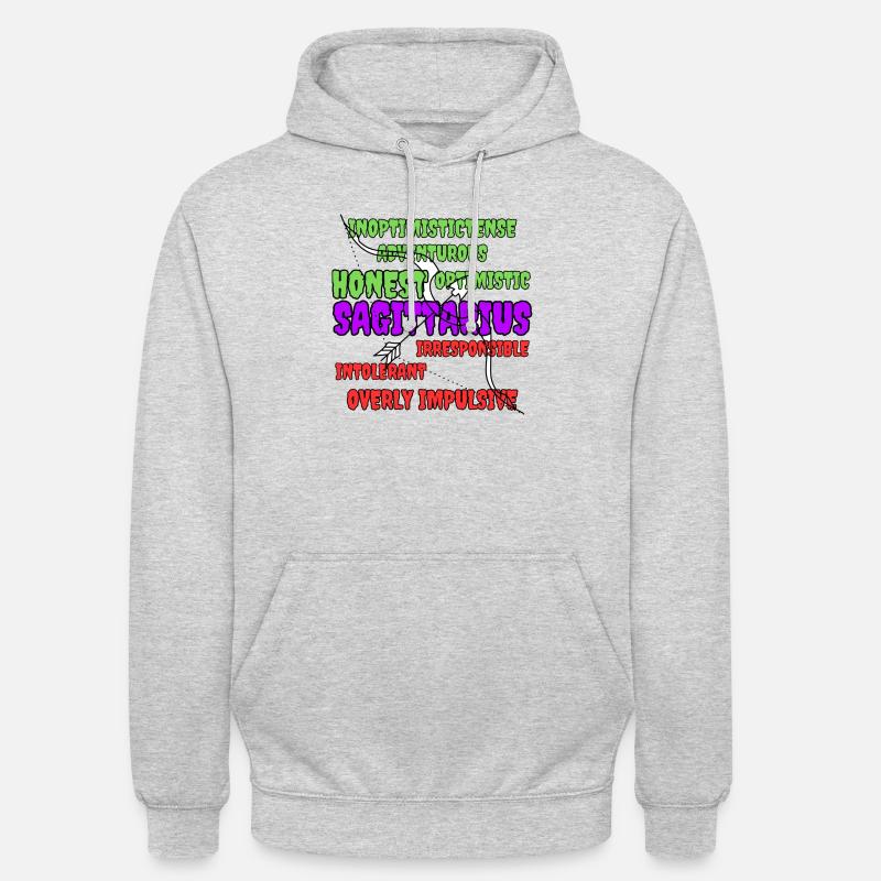 Sagittarius - Unisex Hoodie - light heather grey