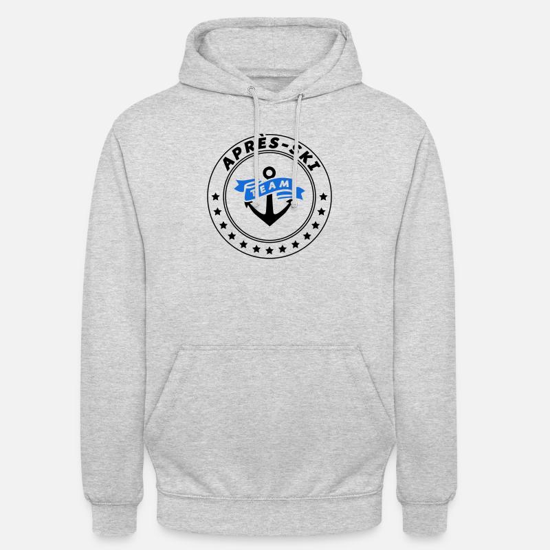 Équipe après-ski Anker - Sweat-shirt à capuche unisexe - gris clair chiné