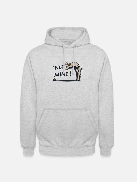 Not Mine! - Unisex Hoodie - light heather grey