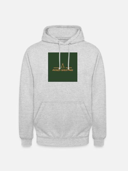 Merry Christmas - Unisex Hoodie - light heather grey