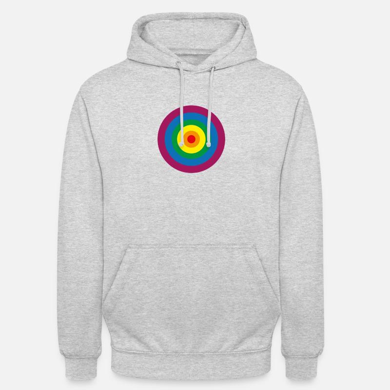 Spectrum Sphere - Unisex Hoodie - Hellgrau meliert