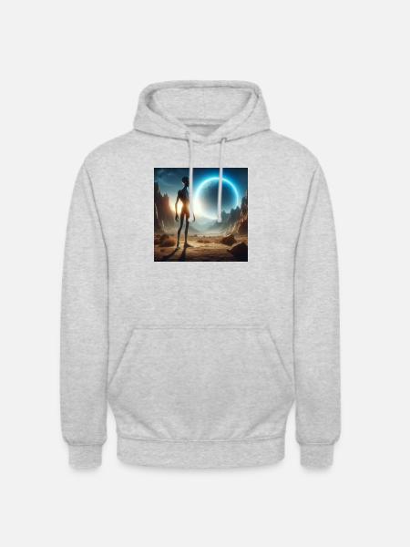 Astronomy Astrophysics - Unisex Hoodie - light heather grey