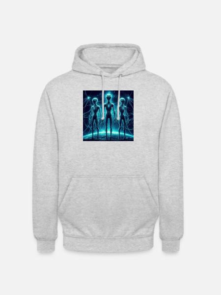 Astronomy Planets - Unisex Hoodie - light heather grey