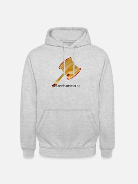 Bannhammer 2000 Edition - Unisex Hoodie - light heather grey