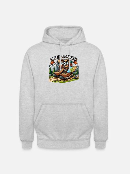 Peak Performance - Unisex Hoodie - light heather grey