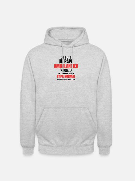 PARAMEDIC DAD - Unisex Hoodie - light heather grey