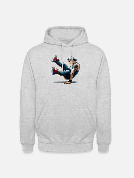 Spectacular Dance - Breakdance - Unisex Hoodie - light heather grey