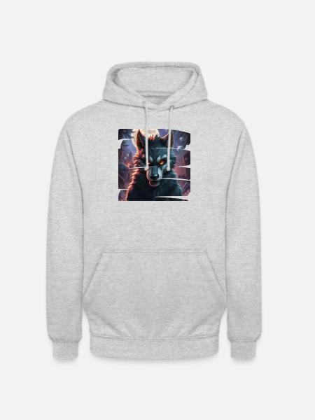 Monster 7 - Unisex Hoodie - Hellgrau meliert
