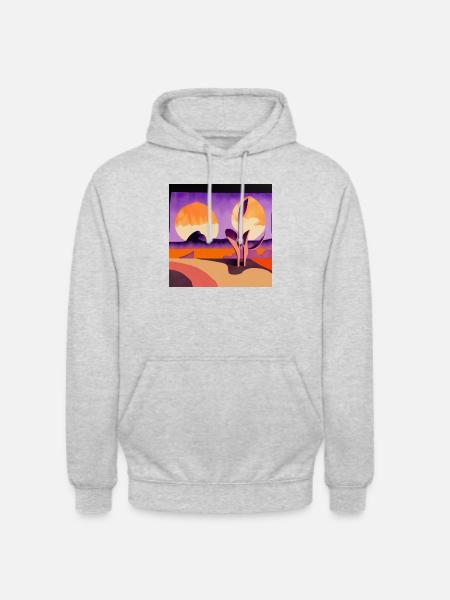 A sign of life - Unisex Hoodie - light heather grey
