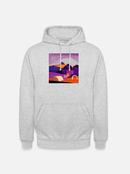 Hidden - Unisex Hoodie - light heather grey