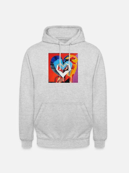 Akuku - Unisex Hoodie - light heather grey