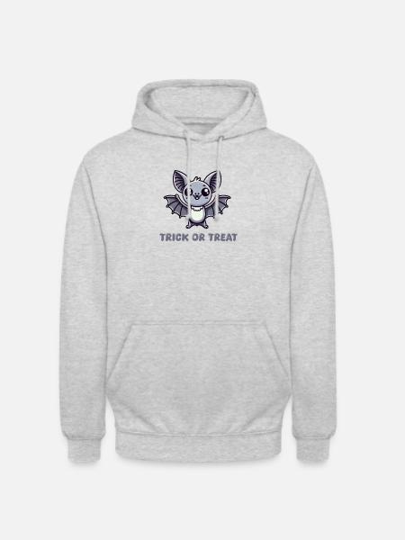 bat comic - Unisex Hoodie - light heather grey