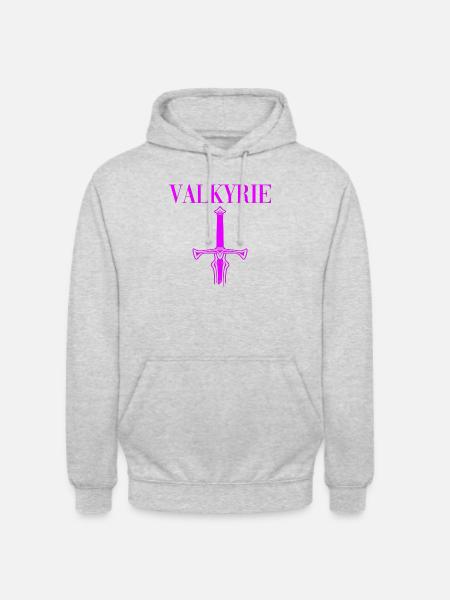 Viking Valkyrie - Unisex Hoodie - light heather grey