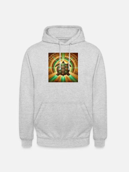 Turtle power animal - Unisex Hoodie - light heather grey