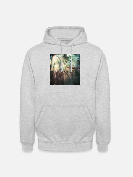 Rave - Unisex Hoodie - Hellgrau meliert