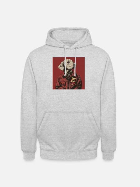 My friend Owen - Unisex Hoodie - Hellgrau meliert