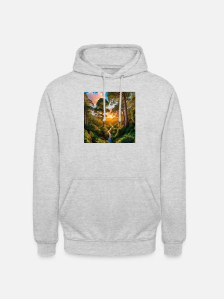 Save the Woods 2 - Unisex Hoodie - light heather grey