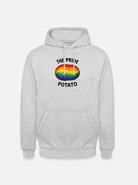 Pride - Unisex Hoodie - Hellgrau meliert